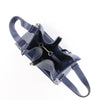 Secondhand LOEWE Hammock Medium Leather 2Way Handbag in Navy Blue