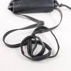 LOEWE Gate Mini Leather Crossbody Bag in Navy Blue Secondhand