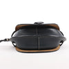 LOEWE Gate Mini Leather Crossbody Bag in Navy Blue Secondhand