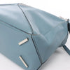 LOEWE Puzzle Medium Leather 2Way Handbag in Blue Secondhand