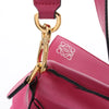 LOEWE Puzzle Medium Leather 2Way Handbag in Pink Secondhand