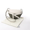 LOEWE Gate Small Crossbody Bag in White x Green Secondhand
