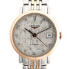 Longines Elegant L4.309.5 GP×SS AT Watch with Silver Dial Secondhand