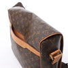 Secondhand Louis Vuitton Abbesses Monogram Canvas Messenger Crossbody Bag in Brown M45257