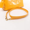 Secondhand Louis Vuitton Alma BB Monogram Vernis 2Way Handbag in Yellow M91697