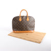 Louis Vuitton Alma PM Monogram Canvas Handbag in Brown M51130 Secondhand