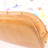 Louis Vuitton Multicolor Monogram Alma Handbag in White M92647 Secondhand