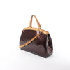 Louis Vuitton Blair MM Vernis 2Way Handbag in Amarante M91690 Secondhand