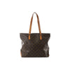 Louis Vuitton Cabas Mezzo Monogram Shoulder Bag in Brown M51151 Secondhand