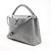 Louis Vuitton Taurillon Capucines MM Handbag in Silver Secondhand