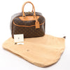 Louis Vuitton Deauville Monogram Canvas Handbag in Brown M47270 Secondhand