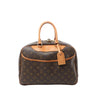 Secondhand Louis Vuitton Deauville Monogram Canvas Handbag in Brown M47270