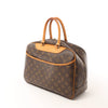 Louis Vuitton Deauville Monogram Canvas Handbag in Brown M47270 Secondhand