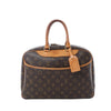 Louis Vuitton Deauville Monogram Canvas Handbag in Brown M47270 Secondhand