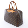 Louis Vuitton Deauville Monogram Canvas Handbag in Brown M47270 Secondhand