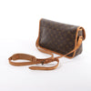 Louis Vuitton Gibecière MM Monogram Canvas Crossbody Bag in Brown M42247 Secondhand