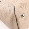 Louis Vuitton Hina Monogram Mahina Leather Shoulder Bag in Beige M54351 Secondhand