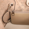 Louis Vuitton Hina Monogram Mahina Leather Shoulder Bag in Beige M54351 Secondhand
