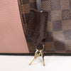 Louis Vuitton Jersey Damier x Leather 2Way Shoulder Bag in Brown x Pink N44041 Secondhand