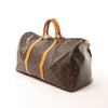 Louis Vuitton Keepall 50 Monogram Canvas Travel Bag in Brown M41426 Secondhand