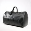 Louis Vuitton Epi Leather Keepall 55 Travel Bag in Black M59142 Secondhand