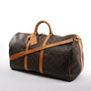 Secondhand Louis Vuitton Keepall Bandoulière 55 Monogram Canvas Travel Bag in Brown M41414