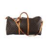 Louis Vuitton Keepall Bandoulière 60 Monogram Canvas Travel Bag in Brown M41412 Secondhand