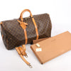 Louis Vuitton Monogram Canvas Keepall Bandoulière 60 Travel Bag M41412 Secondhand
