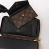 Louis Vuitton Macassar Daily Organizer Monogram Wallet Brown x Black M60679 Secondhand