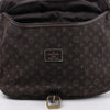 Louis Vuitton Saumur 30 Mini Lin Monogram Crossbody Bag in Brown M95227 Secondhand