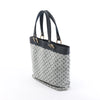 Secondhand Louis Vuitton Mini Lucille GM Monogram Linen in Gray x Navy Blue M92609