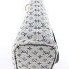 Secondhand Louis Vuitton Mini Lucille GM Monogram Linen in Gray x Navy Blue M92609