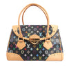 Louis Vuitton Monogram Multicolor Beverly MM Handbag in Black Secondhand