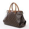 Louis Vuitton Monogram Pallas MM 2Way Handbag in Brown M40907 Secondhand
