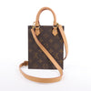 Louis Vuitton Monogram Petit Sac Plat 2Way Handbag M69442 Secondhand
