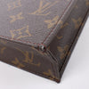 Louis Vuitton Monogram Petit Sac Plat 2Way Handbag M69442 Secondhand