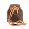 Louis Vuitton Monogram Canvas Monsley Backpack in Brown M43431 Secondhand