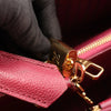 Louis Vuitton Montaigne MM Monogram Empreinte 2Way Handbag in Burgundy M43258 Secondhand
