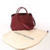 Louis Vuitton Montaigne MM Monogram Empreinte 2Way Handbag in Burgundy M43258 Secondhand