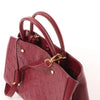 Louis Vuitton Montaigne MM Monogram Empreinte 2Way Handbag in Burgundy M43258 Secondhand