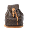 Louis Vuitton Montsouris GM Monogram Canvas Vintage Backpack in Brown M51135 Secondhand