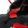 Louis Vuitton Noe Epi Leather Shoulder Bag in Black x Castilian Red M44017 Secondhand