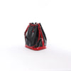 Louis Vuitton Noe Epi Leather Shoulder Bag in Black x Castilian Red M44017 Secondhand