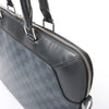 Louis Vuitton Oliver Damier Cobalt Handbag in Black x Navy Blue N51199 Secondhand