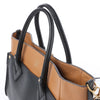 Louis Vuitton On My Side MM Monogram Leather 2Way Handbag in Brown x Black M53823 Secondhand