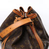 Secondhand Louis Vuitton Noe Monogram Canvas Shoulder Bag in Brown M40818