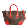 Secondhand Louis Vuitton Phoenix PM Monogram 2Way Shoulder Bag in Brown x Red M41537