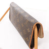 Louis Vuitton Pochette Twin GM Monogram Canvas Crossbody Bag in Brown M51852 Secondhand