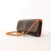 Louis Vuitton Pochette Twin GM Monogram Canvas Crossbody Bag in Brown M51852 Secondhand