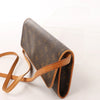Louis Vuitton Pochette Twin GM Monogram Canvas Crossbody Bag in Brown M51852 Secondhand